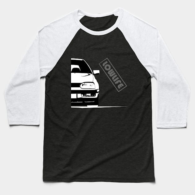 Lowlife with car Baseball T-Shirt by WOS